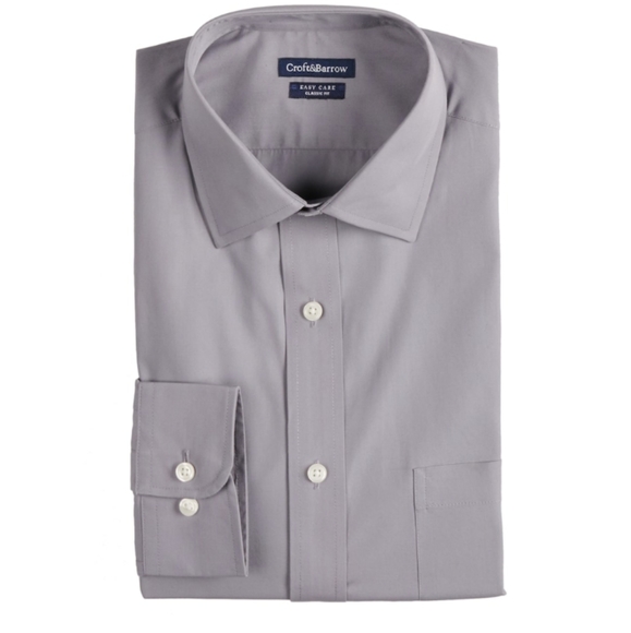 croft and barrow easy care dress shirt
